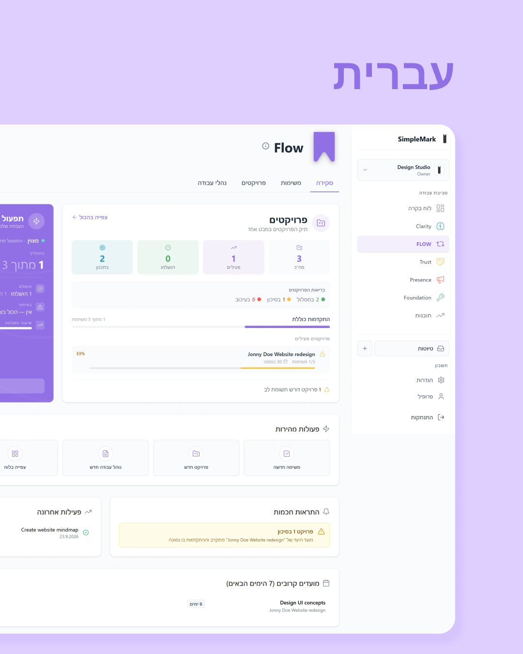 Hebrew UI